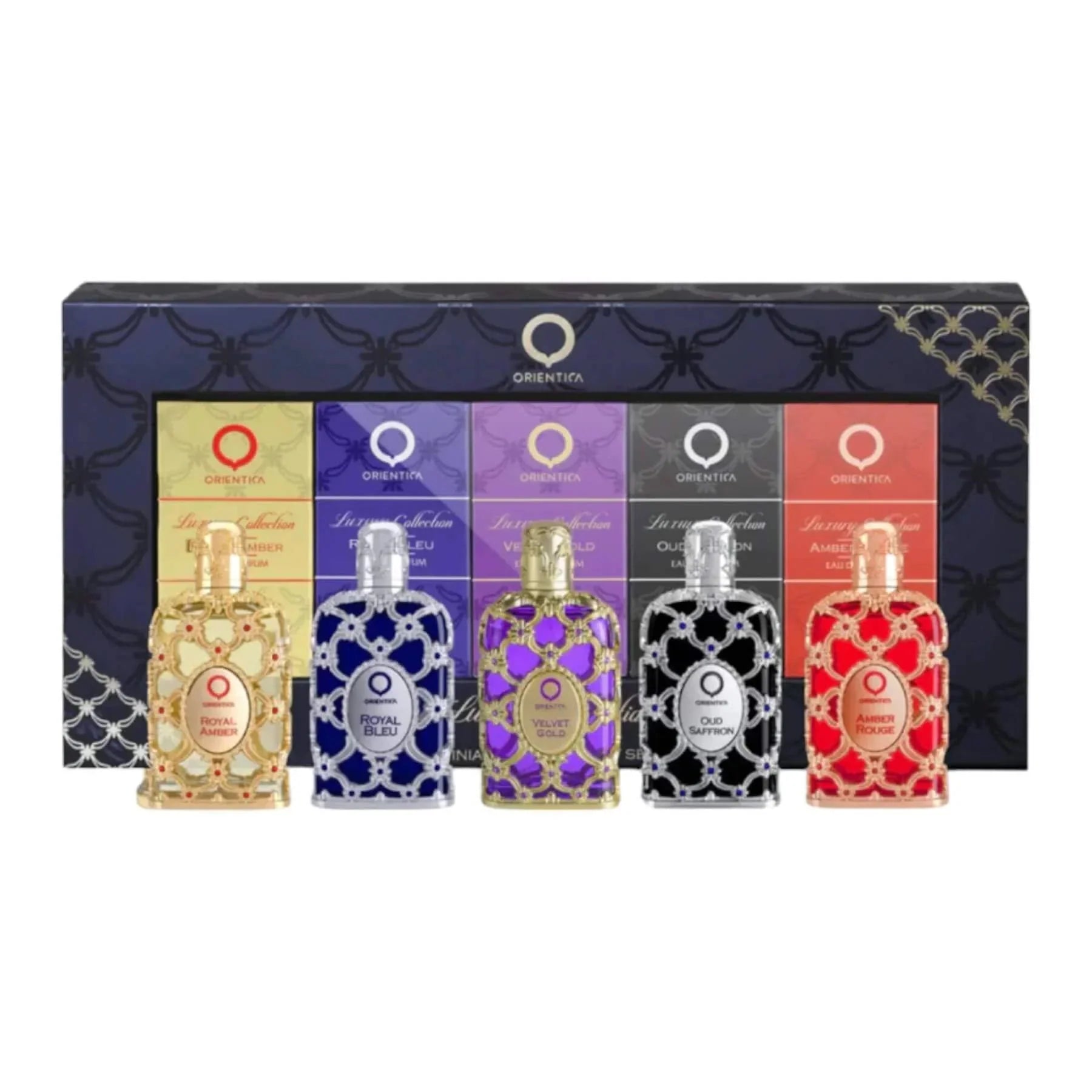 Kit Perfume Arabe Orientica Luxury Collection 5 mini EDP 7,5ml Unissex
